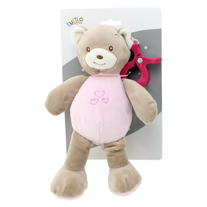 Jucarie pentru patut copii Axiom, Urs, 25 cm