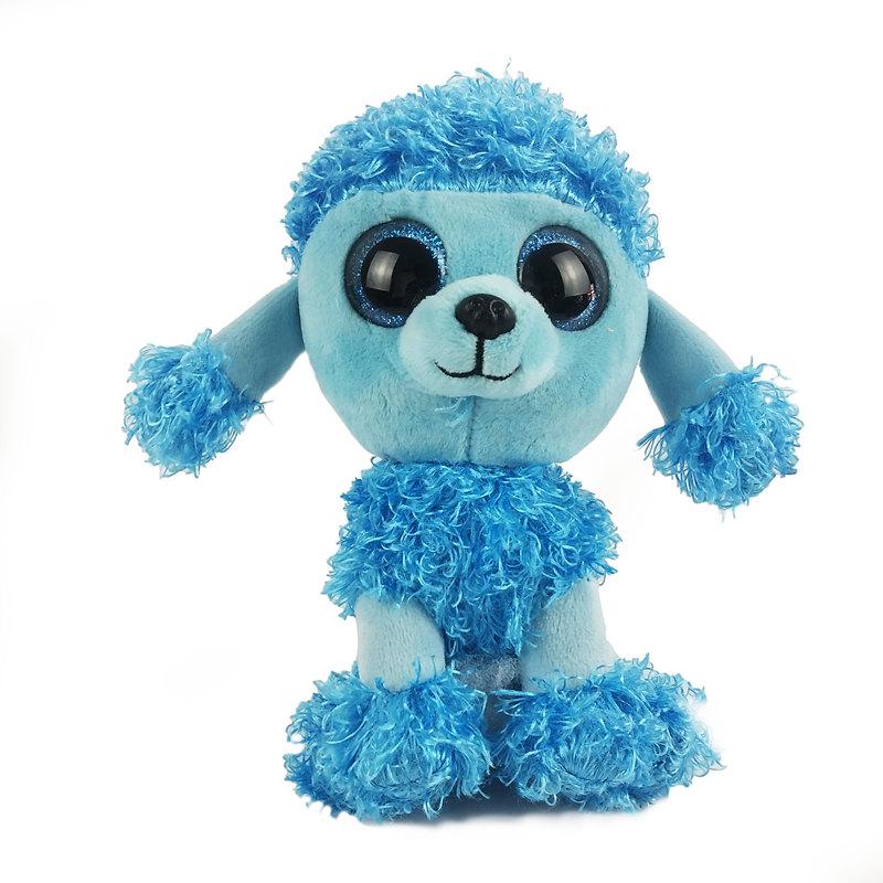 Jucarie De Plus Ty Beanie Boos Mandy The Blue Poodle 15Cm