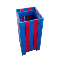 cos gunoi stradal din pvc albastru si rosu imagen 12_0_
0