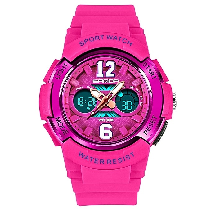 Ceas pentru copii SANDA Sport, Roz