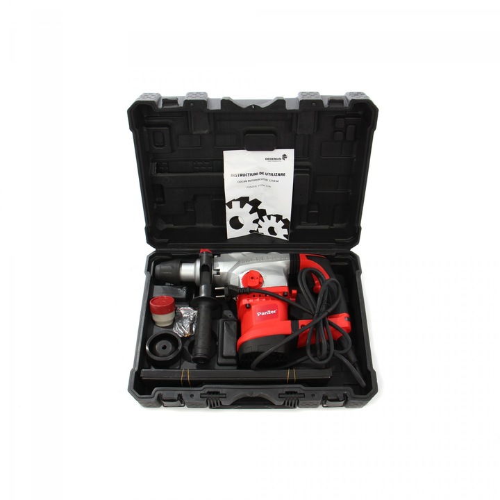 Ciocan rotopercutor cu 3 functii, Panzer , 1250 W AN