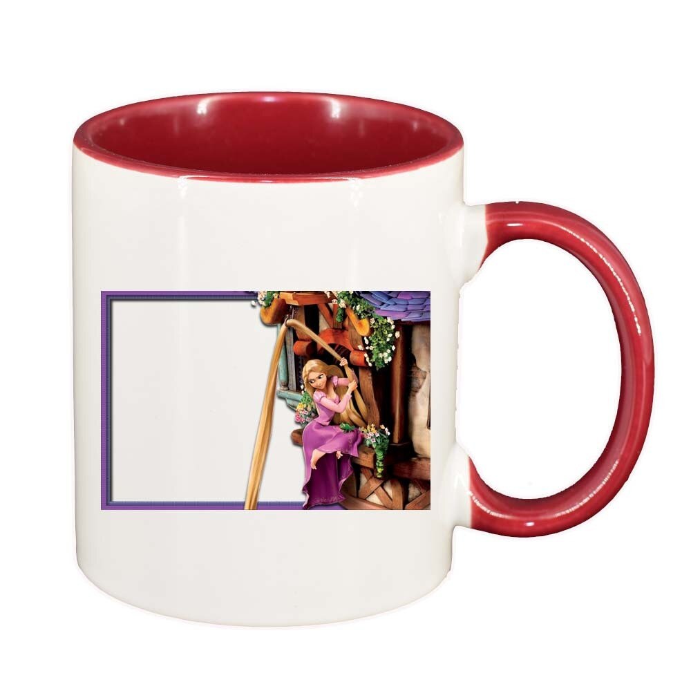 Cana Rapunzel, interior rosu, 330ml, D287