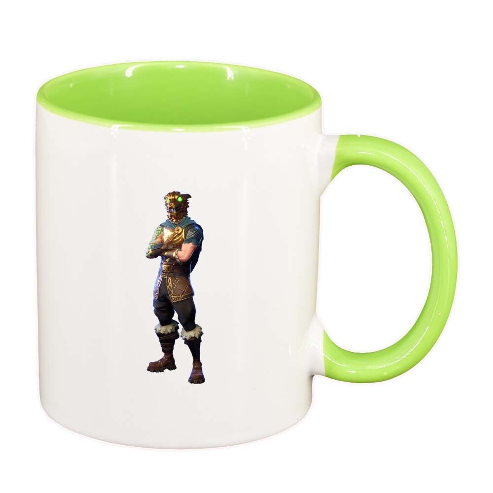 Cana Figure, interior verde deschis, 330ml, D285