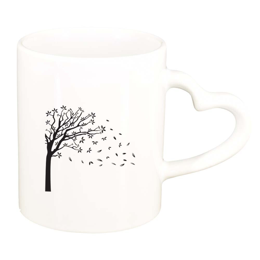 Cana Tree, alb, maner inima, 330ml, D286