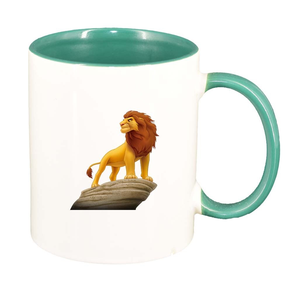 Cana Lion King, interior verde, 330ml, D289