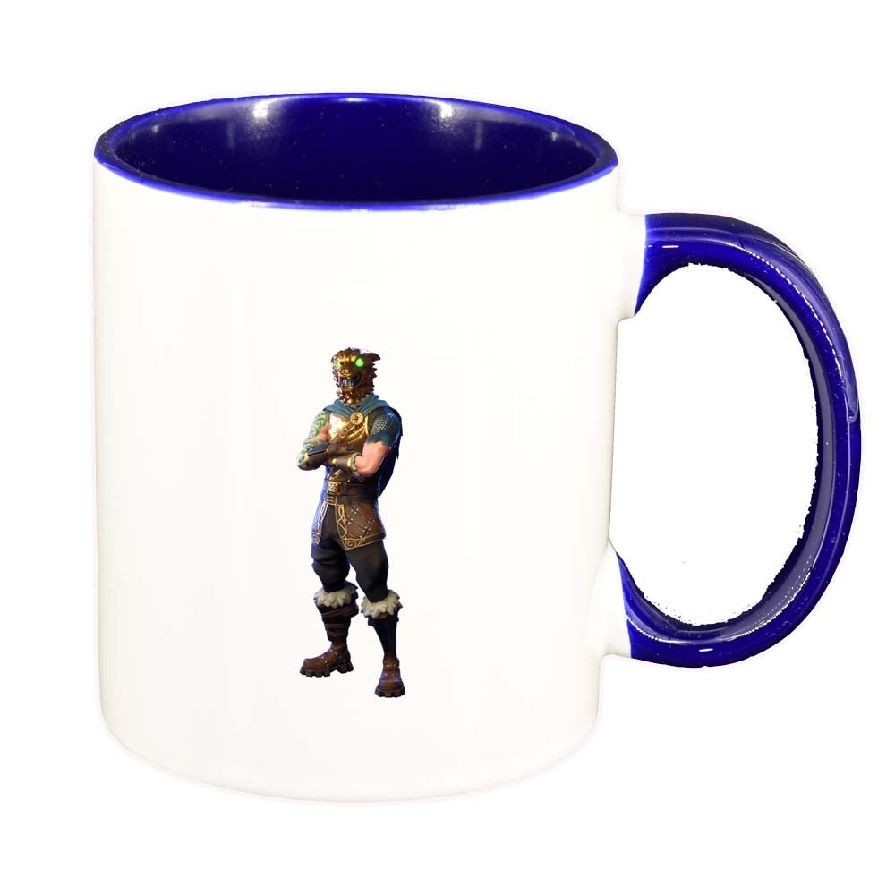 Cana Figure, interior albastru inchis, 330ml, D285