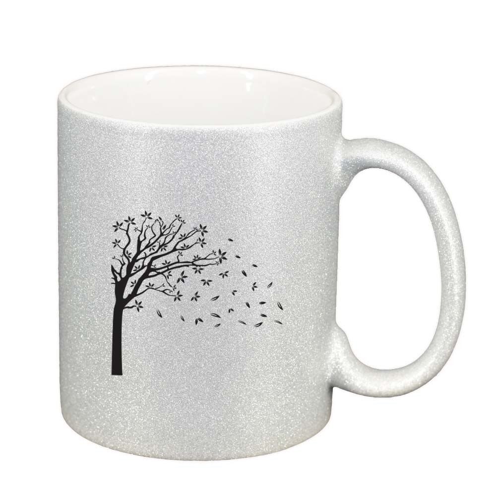 Cana Tree, argintiu sidefata glitter, 330ml, D286