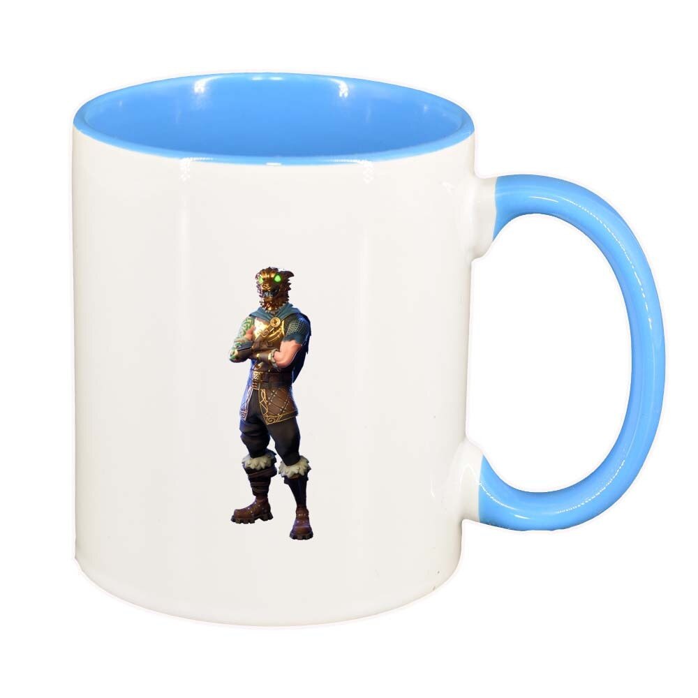 Cana Figure, interior albastru, 330ml, D285