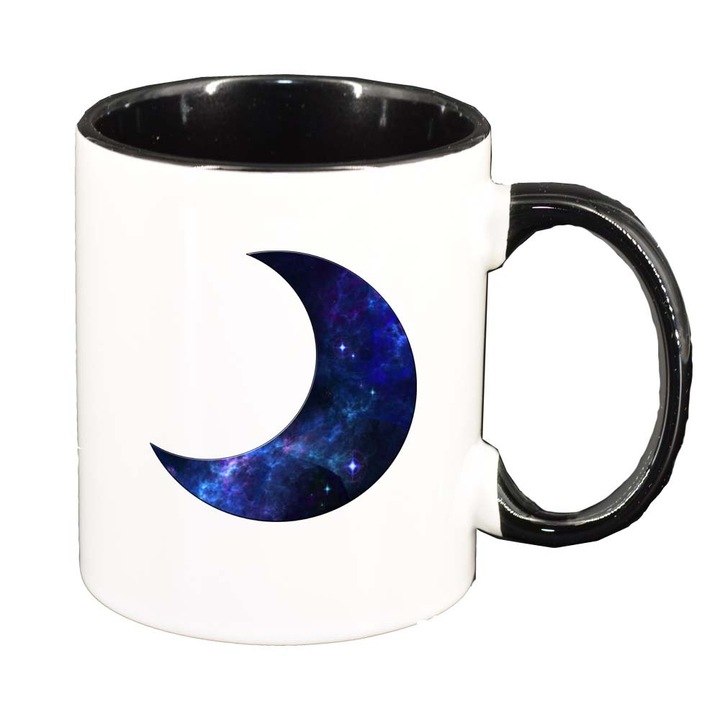 Cana Luna, interior negru, 330ml, D283