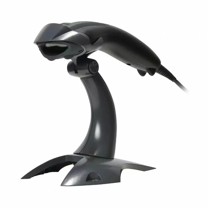 Баркод четец Honeywell Voyager 1400G2D-2USB-1 KIT, жичен, 2D, USB, IP42, със стойка