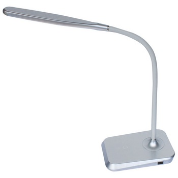 Veioza LED Touch , 5W, argintiu, ATS , 180 x 130 x 380 mm Veioza LED Touch , 5W, argintiu, ATS , 180 x 130 x 380 mm