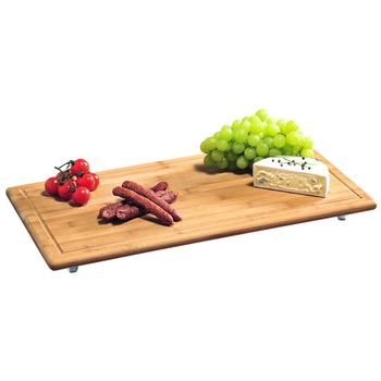 Tocator bambus Kesper, Bambus, 50 x 28 x 4 cm, Maro Tocator bambus Kesper, Bambus, 50 x 28 x 4 cm, Maro