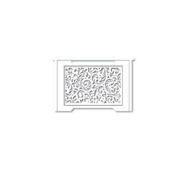 Masca calorifer din lemn, alb, 135x80 cm , grosime 18 mm, MLC109 Masca calorifer din lemn, alb, 135x80 cm , grosime 18 mm, MLC109