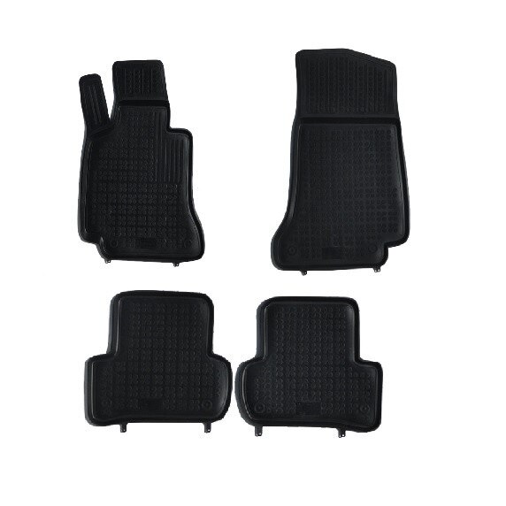 Set 4 covorase/presuri dedicate Mercedes C Klasse W203 2000-2007,din cauciuc antiaderent stil tavita calitate de TOP