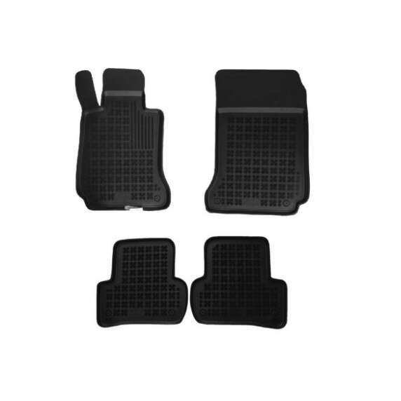 Set 4 covorase/presuri dedicate Mercedes C Klasse W204 dupa 2007,din cauciuc antiaderent stil tavita calitate de TOP