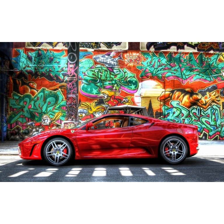 Fototapet autoadeziv 75x110 cm, Auto model 100