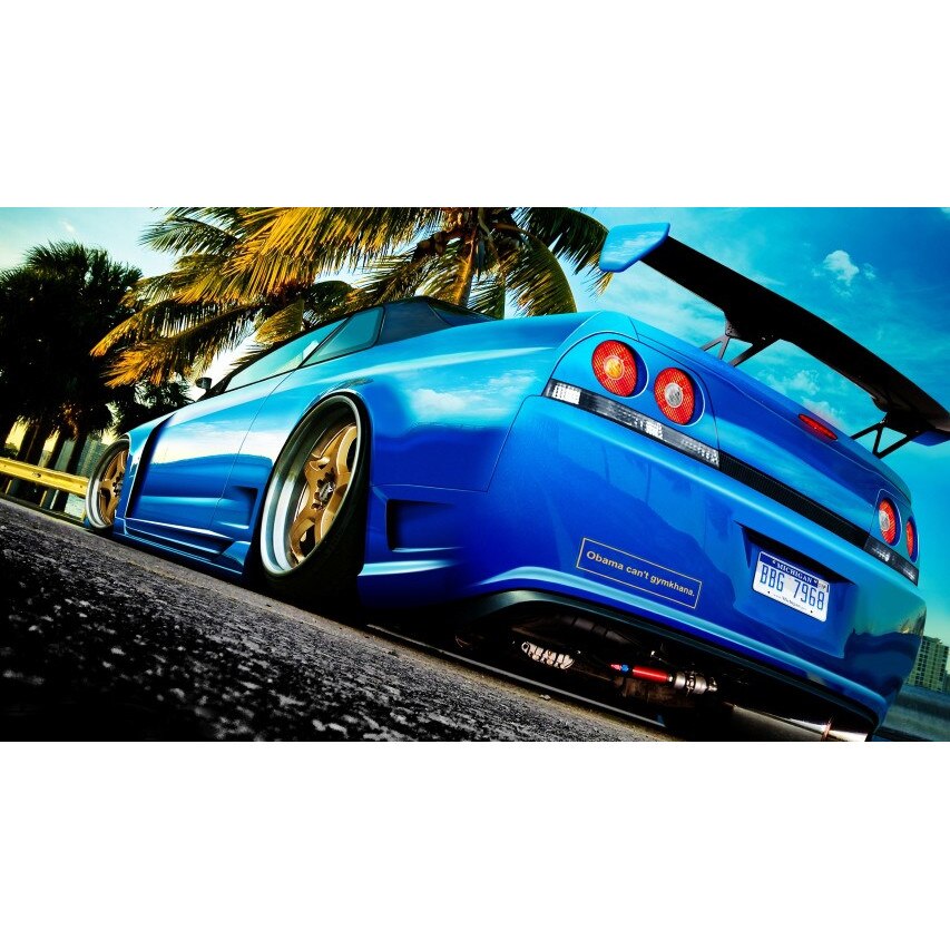 Tablou canvas 100x70 cm, Auto model 221