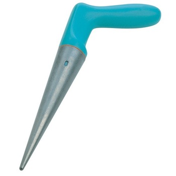 Plantator conic pentru gardina la plantarea florilor si a legumelor , ATS , din Zinc inoxidabil , 19.5 cm Plantator conic pentru gardina la plantarea florilor si a legumelor , ATS , din Zinc inoxidabil , 19.5 cm