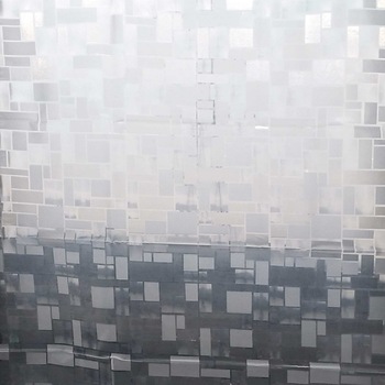 Perdea dus, model cu patratele, alb/negru 200 x 180 cm Perdea dus, model cu patratele, alb/negru 200 x 180 cm