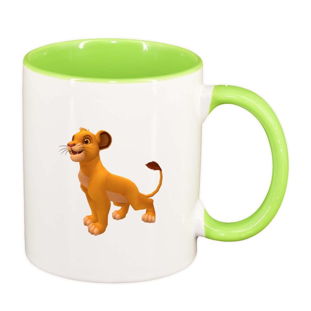 Cana Lion King, interior verde deschis, 330ml, D290