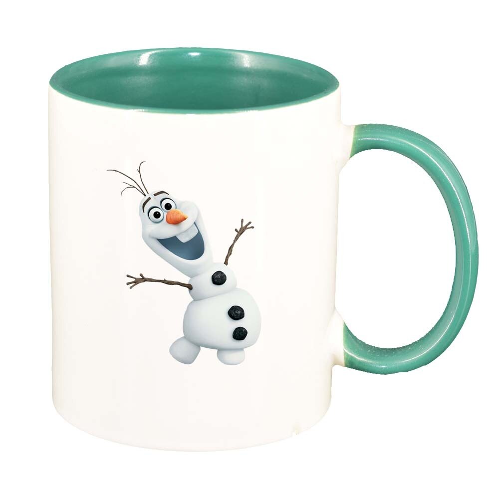 Cana Frozen, interior verde, 330ml, D292