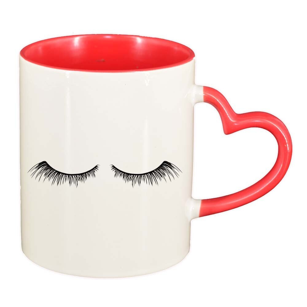 Cana Eye Lash, interior rosu, maner inima, 330ml, D294