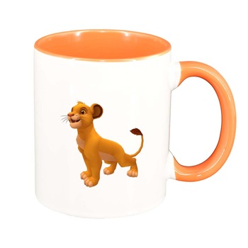 Cana Lion King, interior portocaliu, 330ml, D290 Cana Lion King, interior portocaliu, 330ml, D290