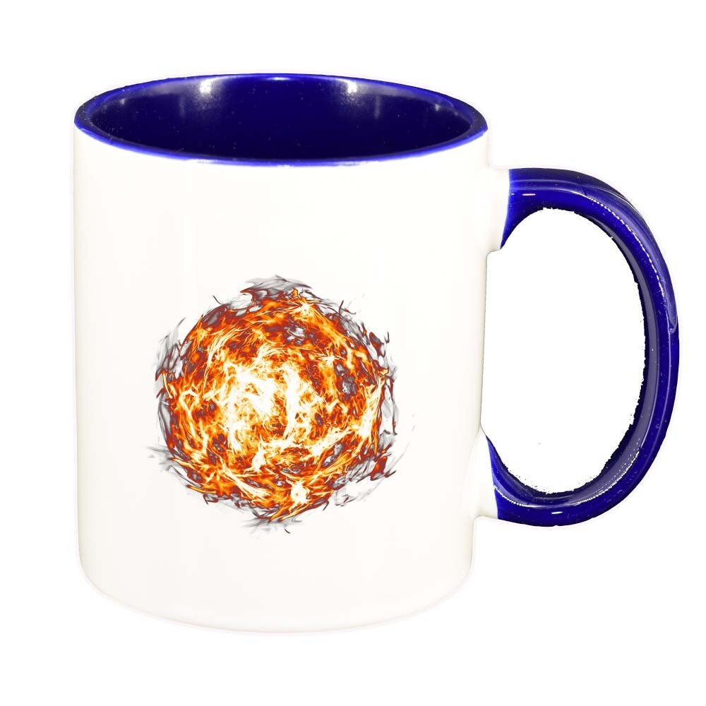 Cana Fire, interior albastru inchis, 330ml, D295