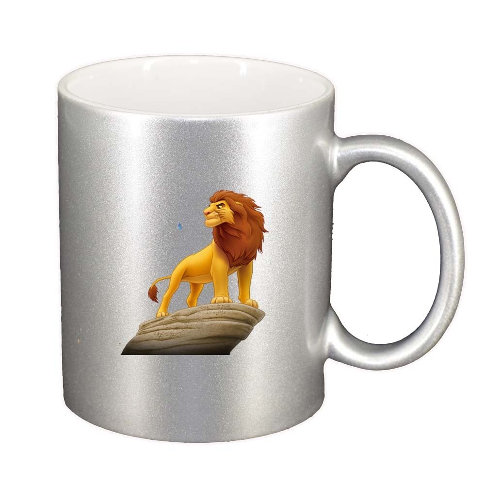 Cana Lion King, argintiu sidefata, 330ml, D289