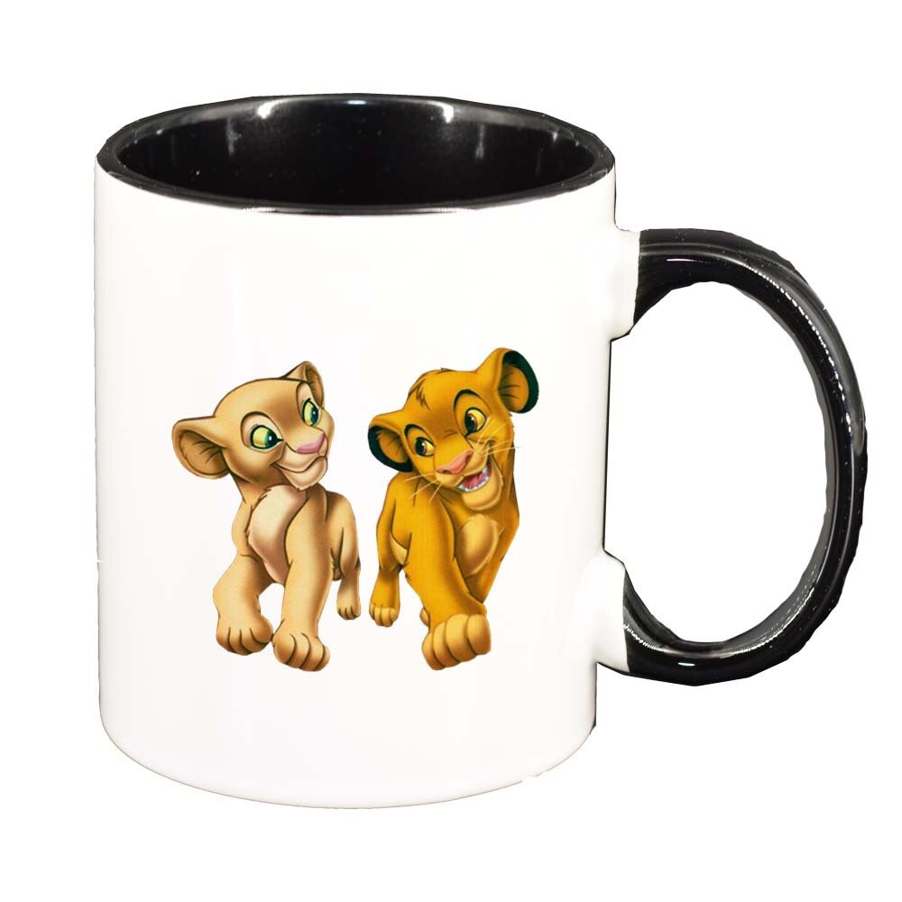 Cana Lion King, interior negru, 330ml, D291