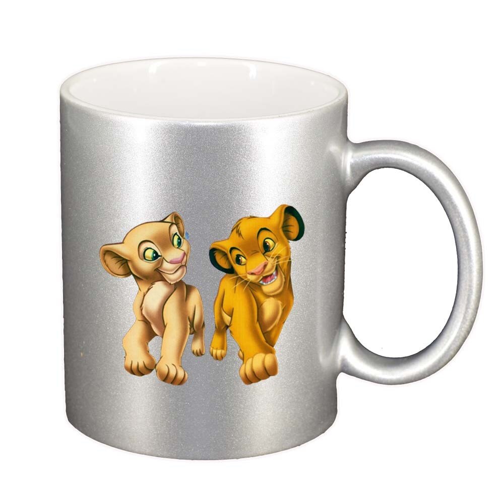 Cana Lion King, argintiu sidefata, 330ml, D291