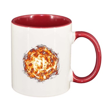 Cana Fire, interior rosu, 330ml, D295 Cana Fire, interior rosu, 330ml, D295