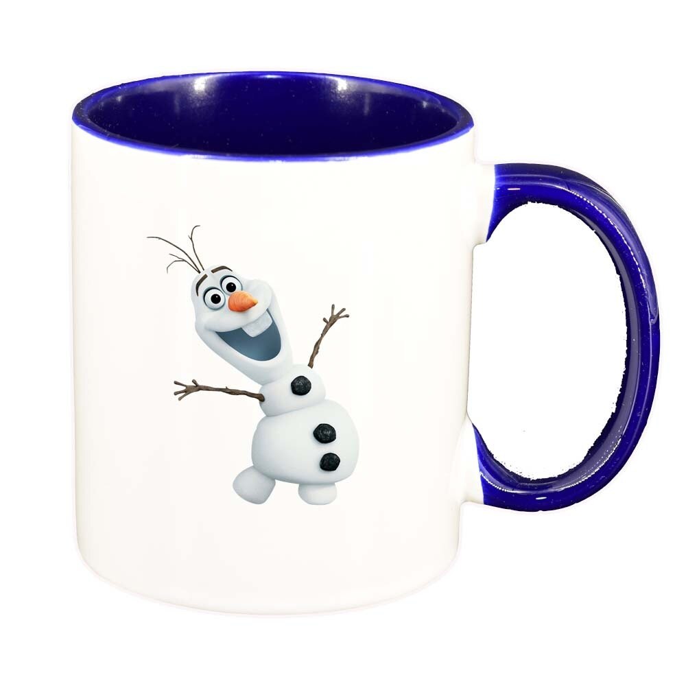 Cana Frozen, interior albastru inchis, 330ml, D292