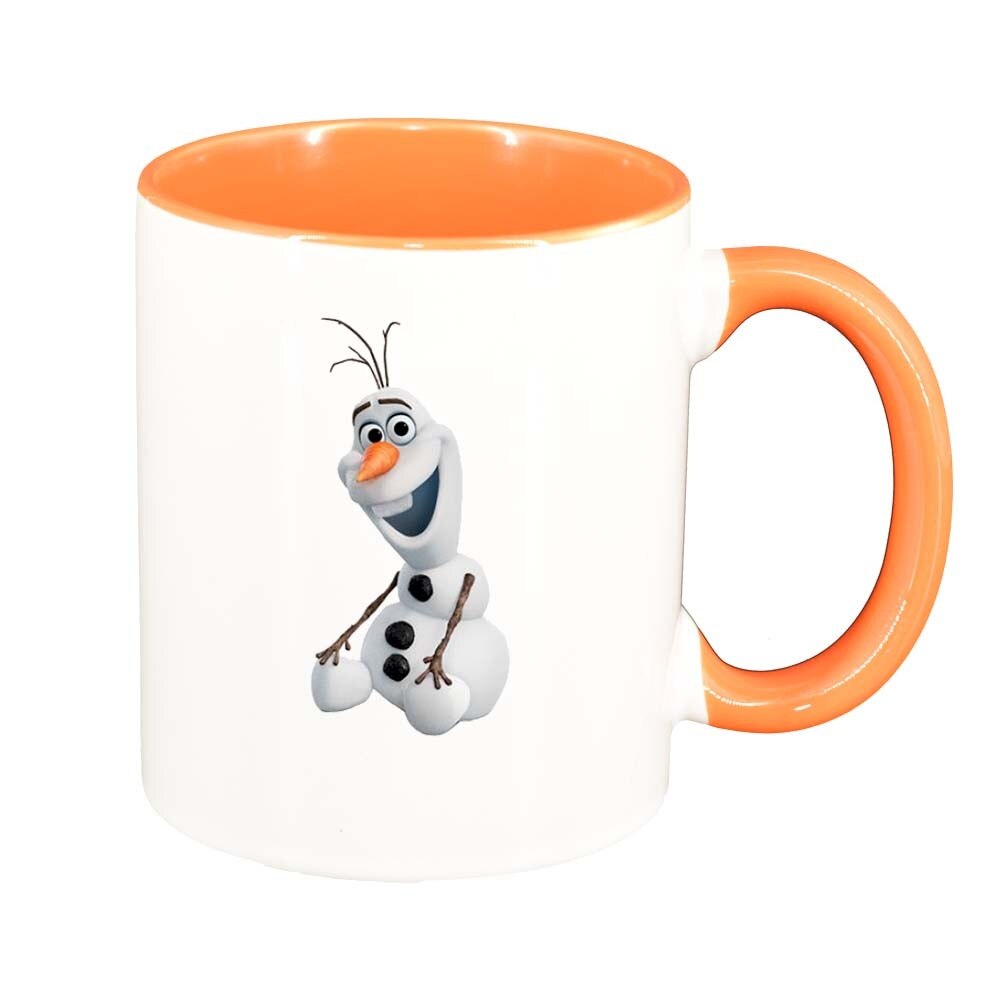 Cana Frozen, interior portocaliu, 330ml, D293