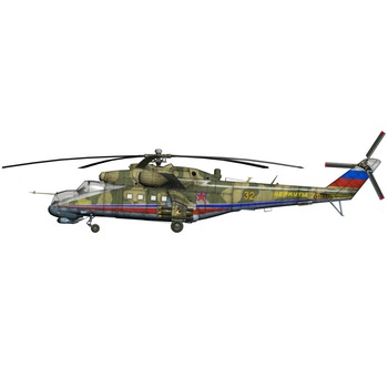 Macheta aeromodele Zvezda Russian Attack Helicopter MI-35M  Macheta aeromodele Zvezda Russian Attack Helicopter MI-35M