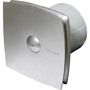 Ventilator de baie perimetral, X-MART 12 MATIC INOX, CATA, design aerdinamic, montare rapida, clapete anti-retur, capac frontal usor de scos fara a folosi unelte, led, carca sa plastic Ventilator de baie perimetral, X-MART 12 MATIC INOX, CATA, design aerdinamic, montare rapida, clapete anti-retur, capac frontal usor de scos fara a folosi unelte, led, carca sa plastic