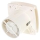 Ventilator de baie perimetral, X-MART 15, CATA, design aerdinamic, montare rapida, clapete anti-retur, capac frontal usor de scos fara a folosi unelte, led, carca sa plastic ,