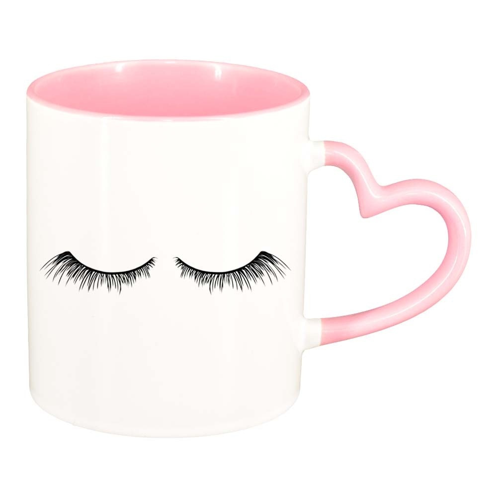 Cana Eye Lash, interior roz, maner inima, 330ml, D294