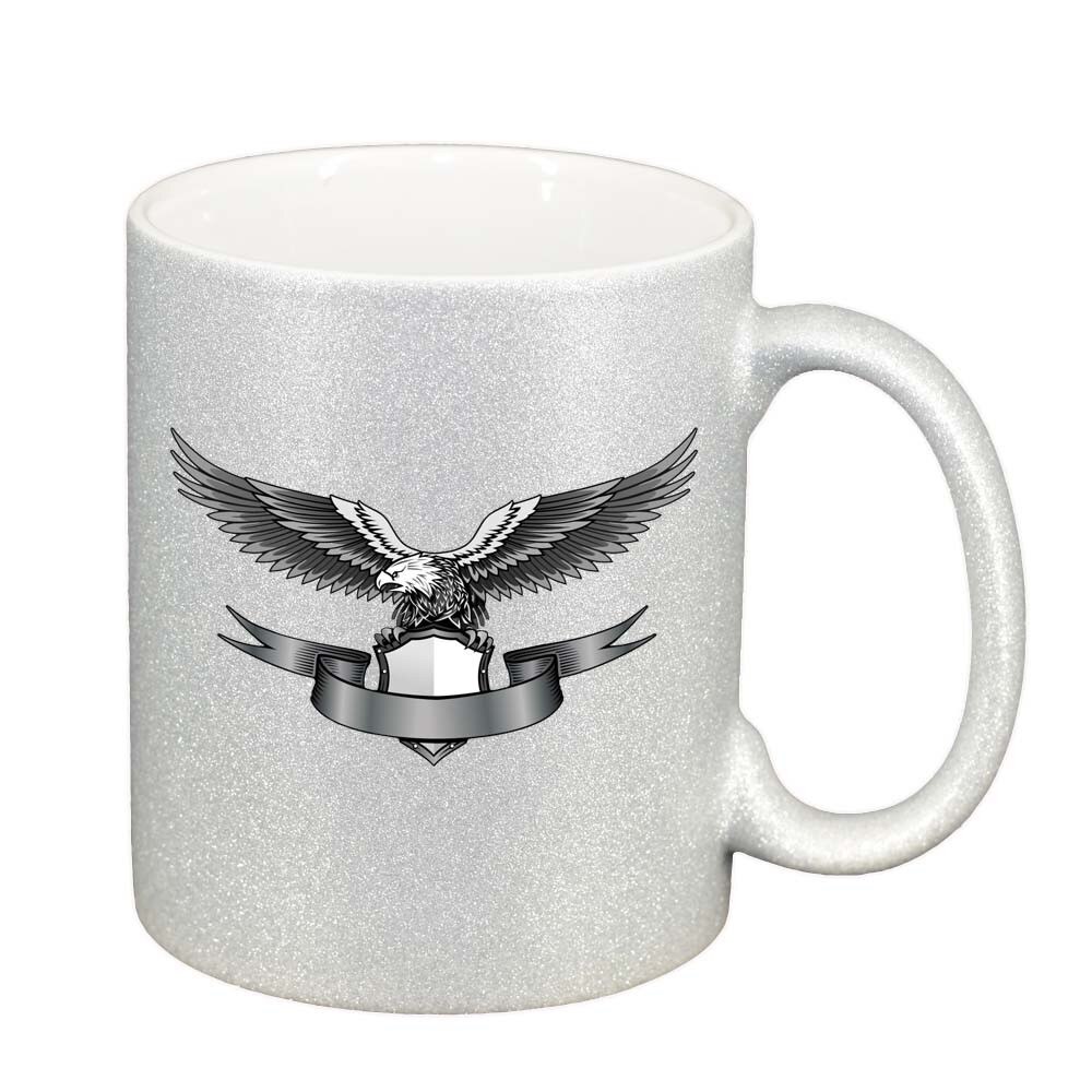 Cana Eagle, argintiu sidefata glitter, 330ml, D301