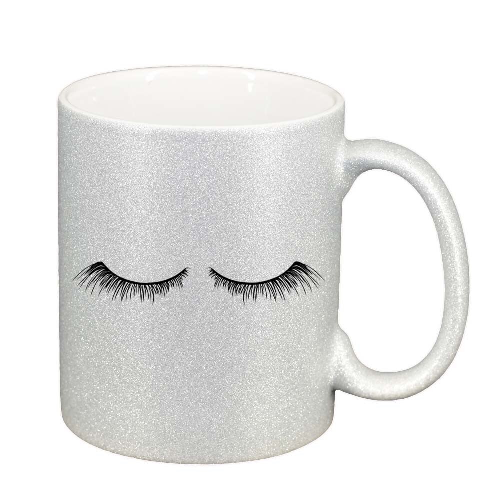 Cana Eye Lash, argintiu sidefata glitter, 330ml, D294