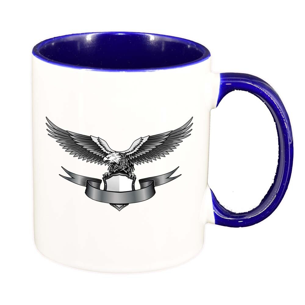 Cana Eagle, interior albastru inchis, 330ml, D301