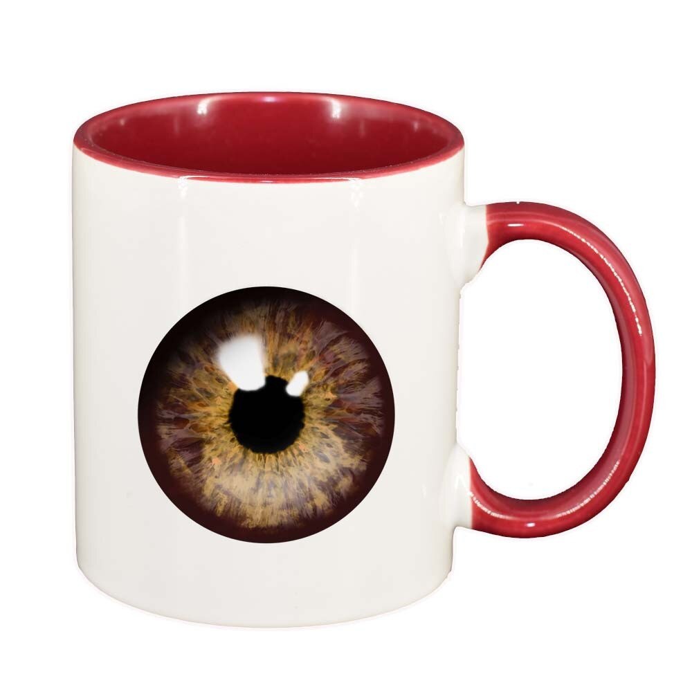 Cana Eyeball, interior rosu, 330ml, D300