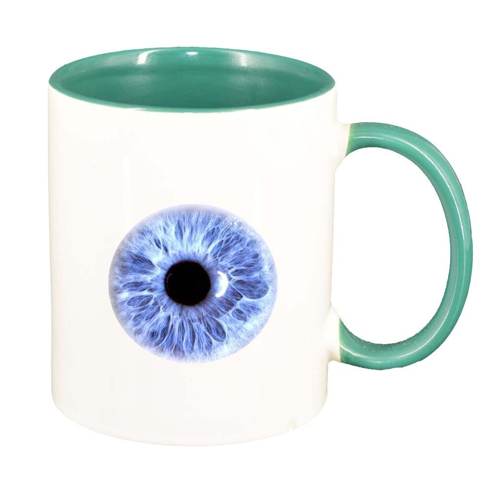 Cana Eyeball, interior verde, 330ml, D299