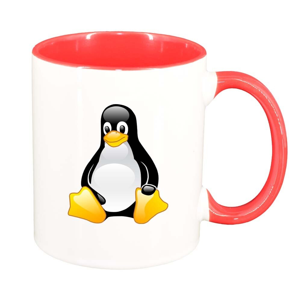 Cana Pinguin, interior rosu, 330ml, D298