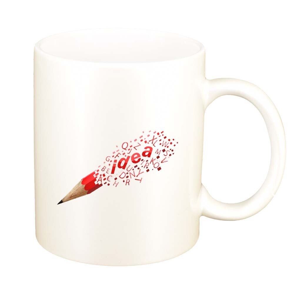 Cana Idea, alb sidefata, 330ml, D296