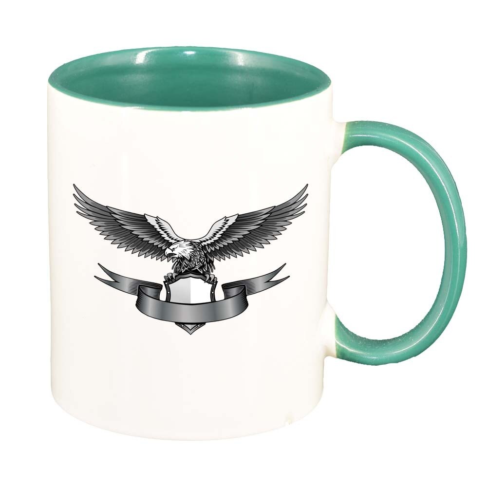 Cana Eagle, interior verde, 330ml, D301