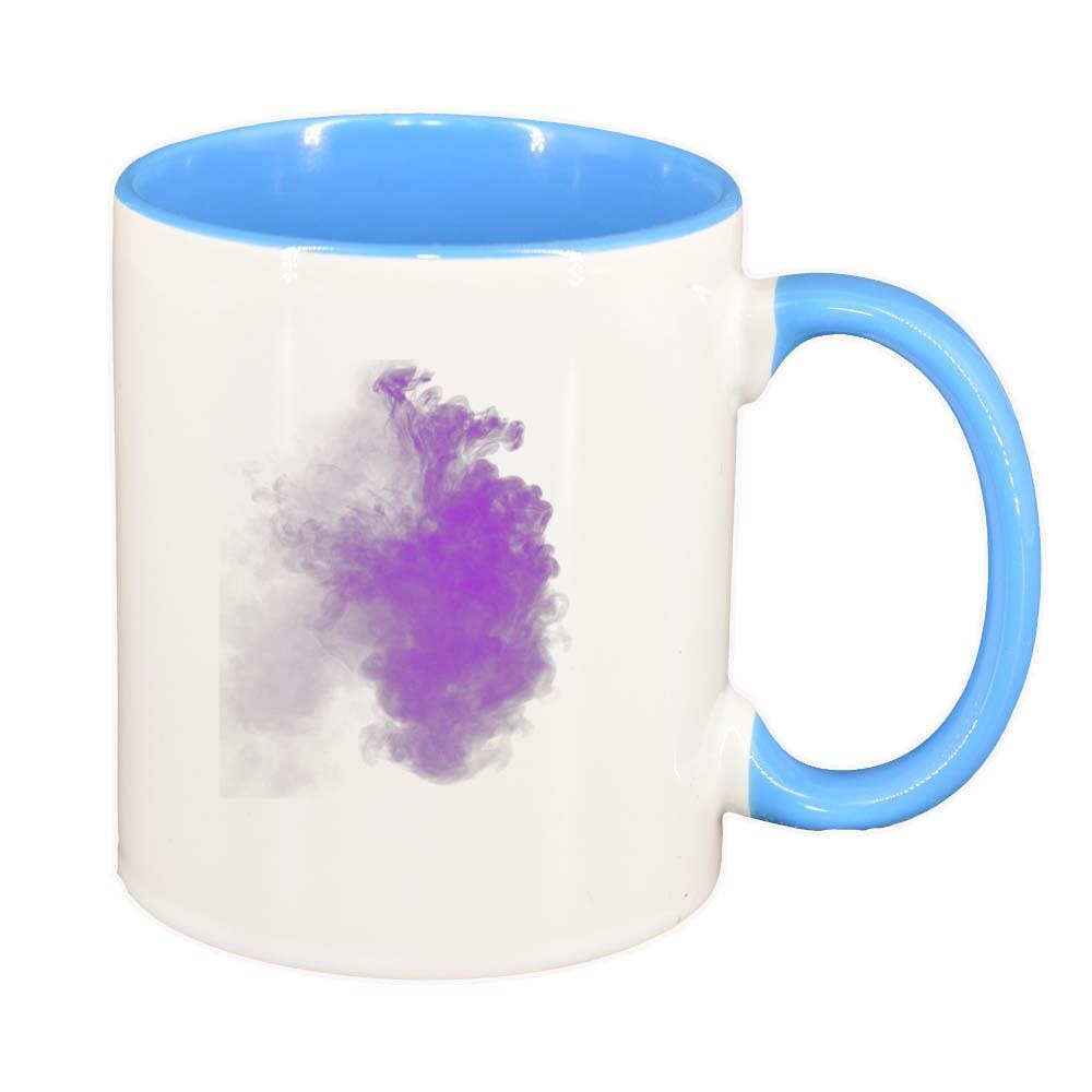 Cana Colour, interior albastru, 330ml, D305