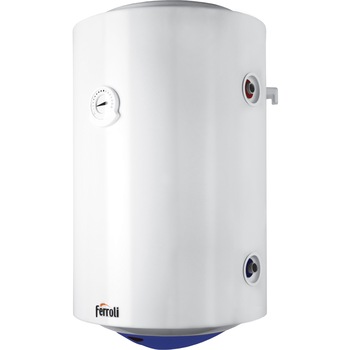 Boiler termoelectric cu serpentina Ferroli Calypso 120 VEMT, 120 l, 1500 W, 0.8 Mpa Boiler termoelectric cu serpentina Ferroli Calypso 120 VEMT, 120 l, 1500 W, 0.8 Mpa