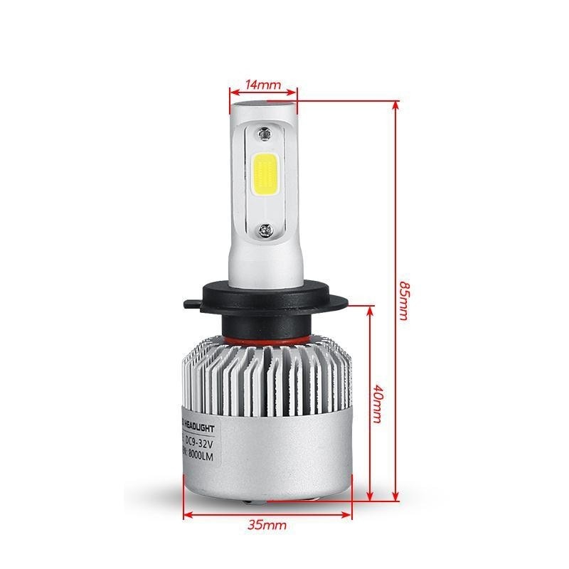 YPSNH H7-22000LM LED-Lampen (2 Stück) - Áruvarázs Webáruház