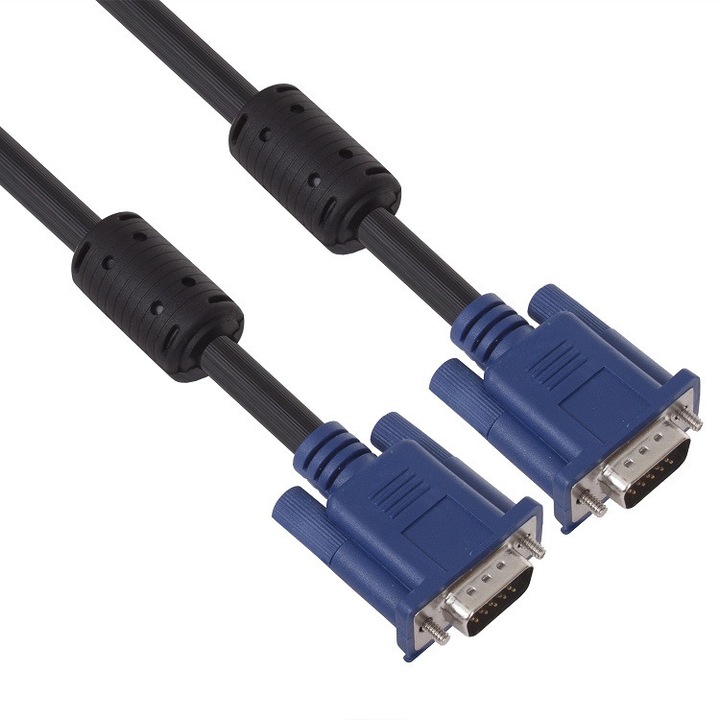 Cablu VGA Tata - VGA Tata 1.5 M, Negru, Alien